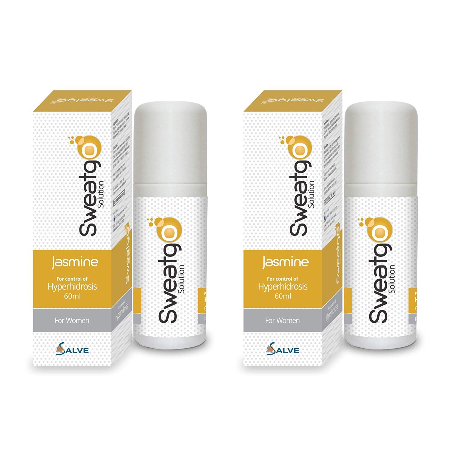 Shoprythm Sweatgo Pack of 2 Sweatgo Jasmine Anti perspirant for Hyperhidrosis For Women Shoprythm Sweatgo Pack of 2 Sweatgo Jasmine Anti perspirant for Hyperhidrosis For Women